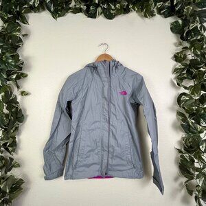 The North Face Athletic Full Zip Windbreaker Jacket Grey Women’s Size XS